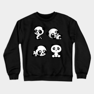 Adorable pandas Crewneck Sweatshirt